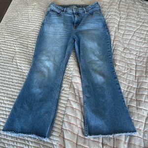 Old navy flare petite jeans